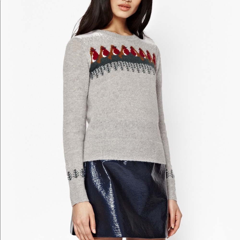 French connection Christmans Robin Jumper Sweater